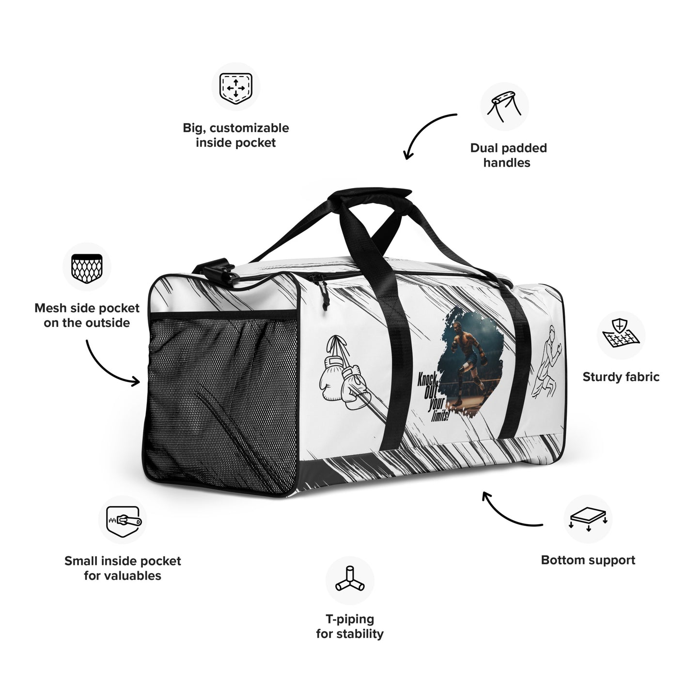 Knock Out Duffle bag