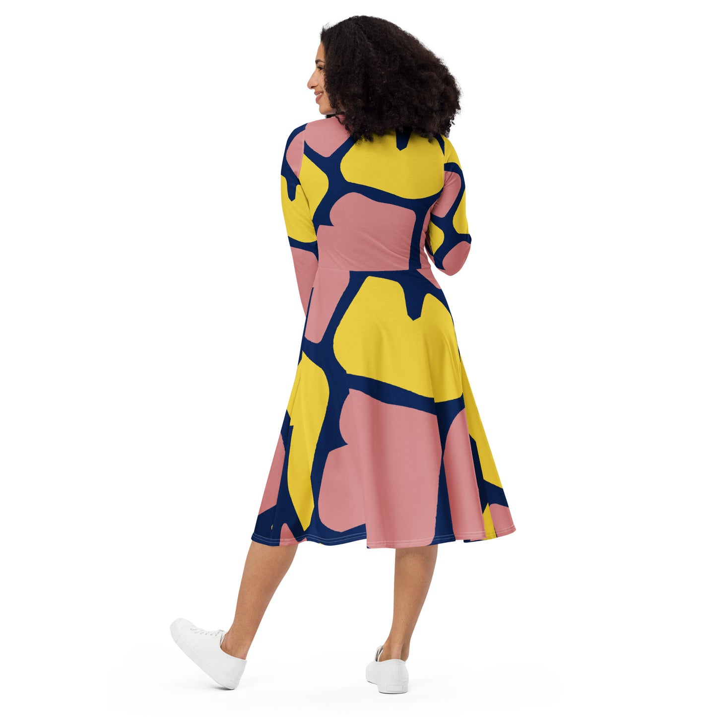 iAmputee long sleeve midi dress