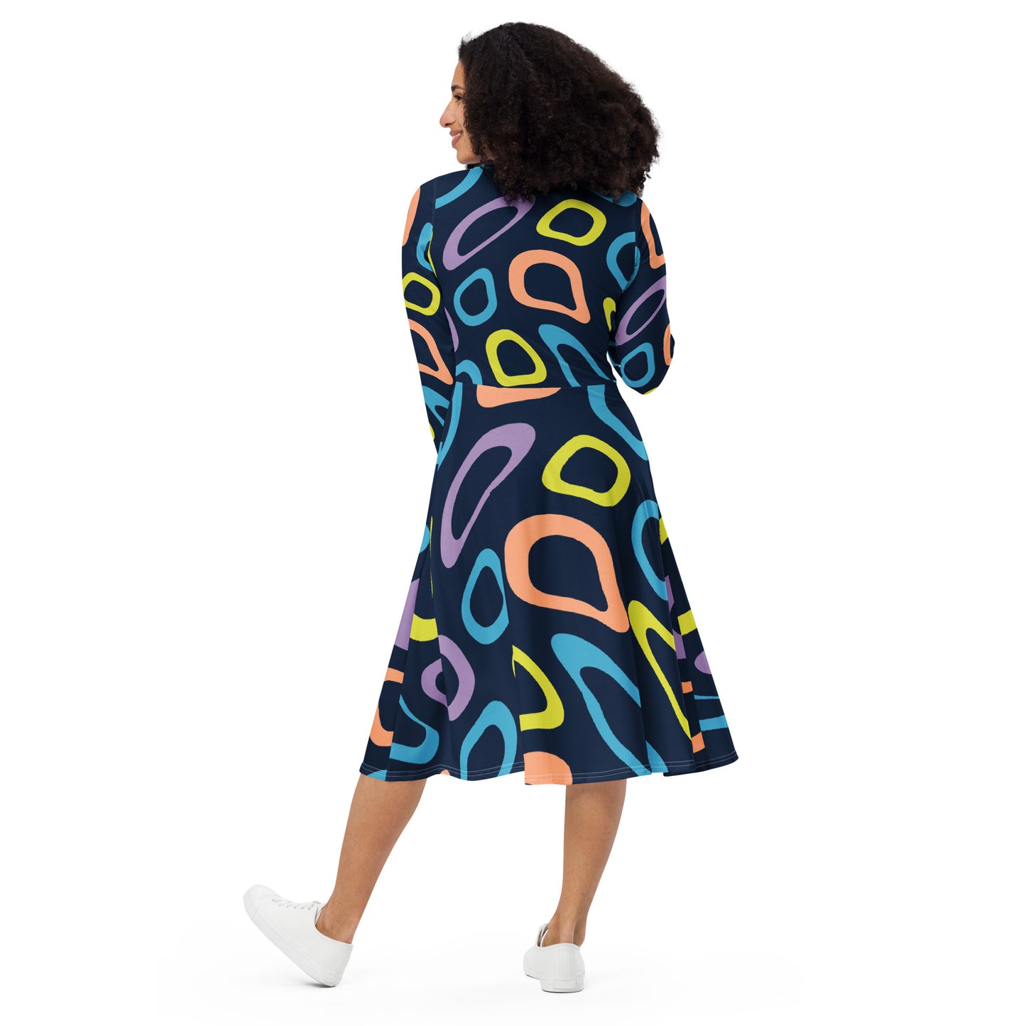 iAmputee long sleeve midi dress