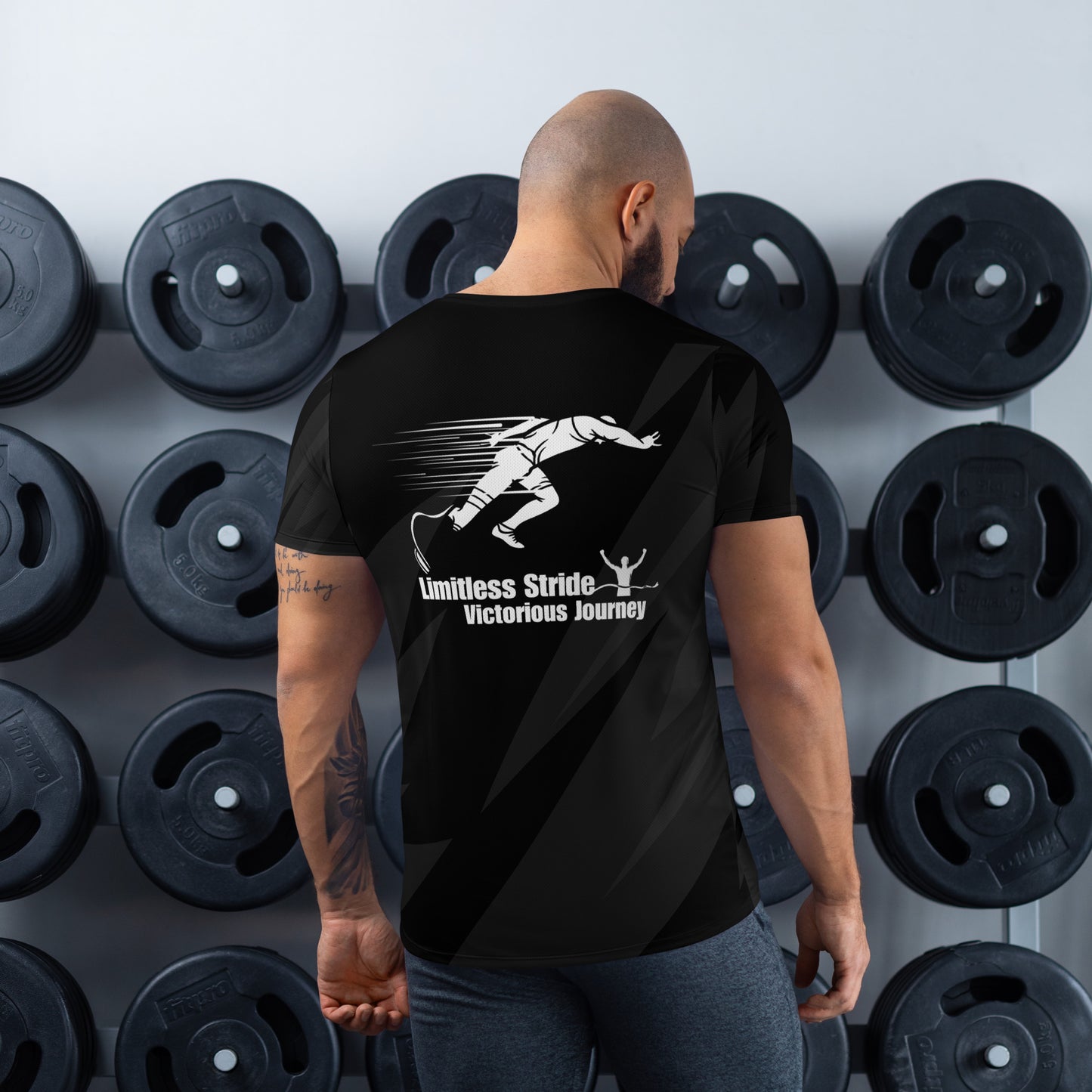 Camiseta deportiva iAmputee Paralympics para hombre