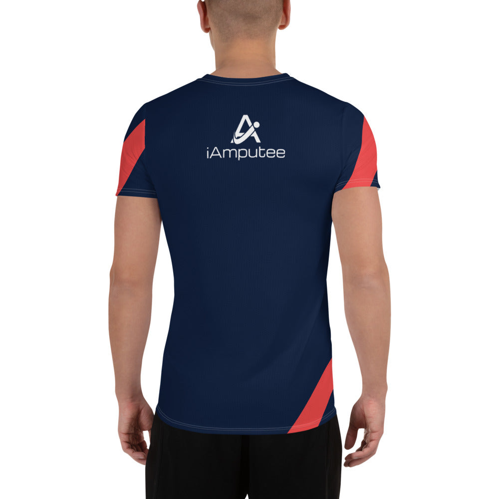 Riding Beyond Limits Men's Athletic T-shirt