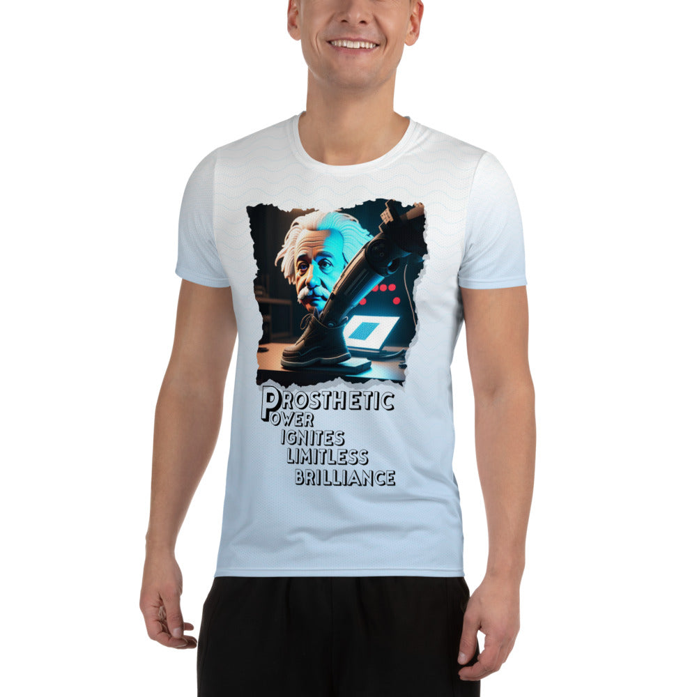 Einstein & Prosthetics Athletic T-shirt