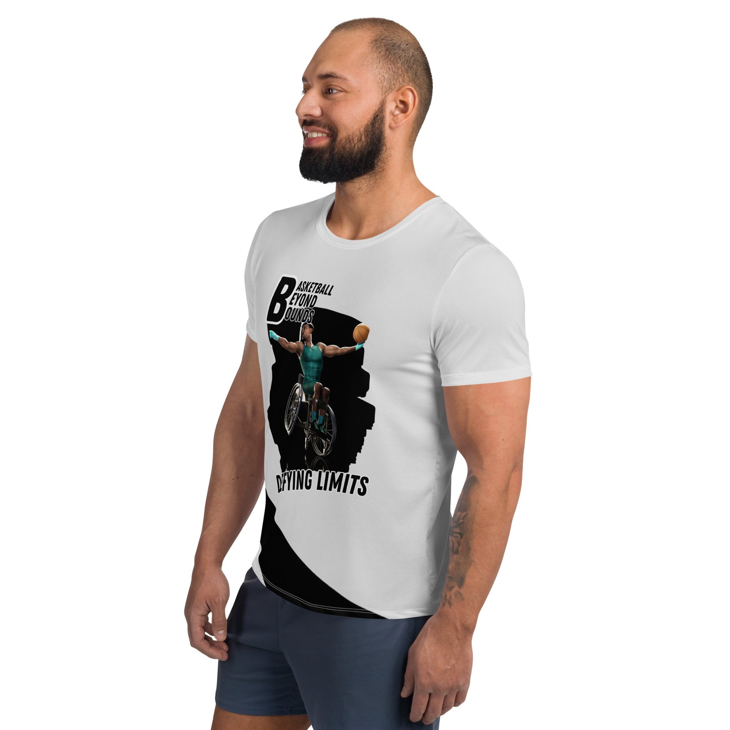Basketball Beyond Bounds Men's Athletic T-shirt