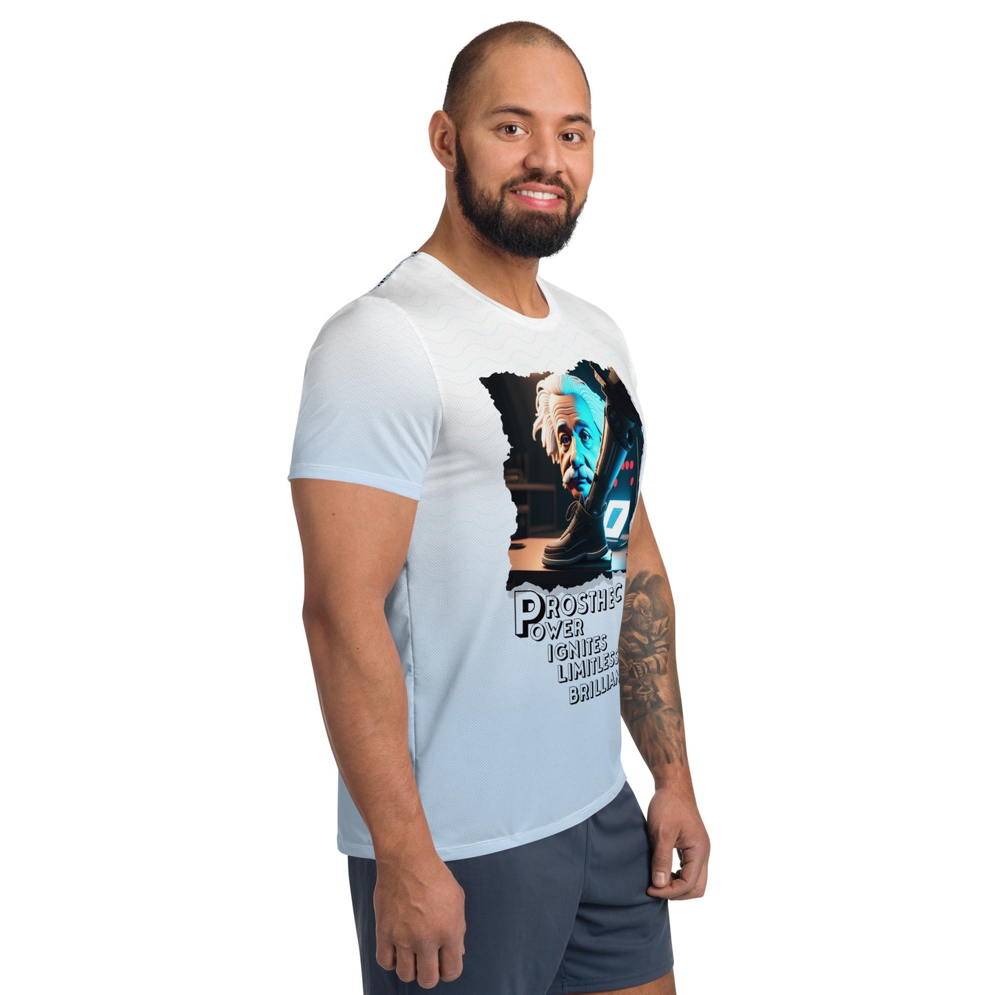 Einstein & Prosthetics Athletic T-shirt