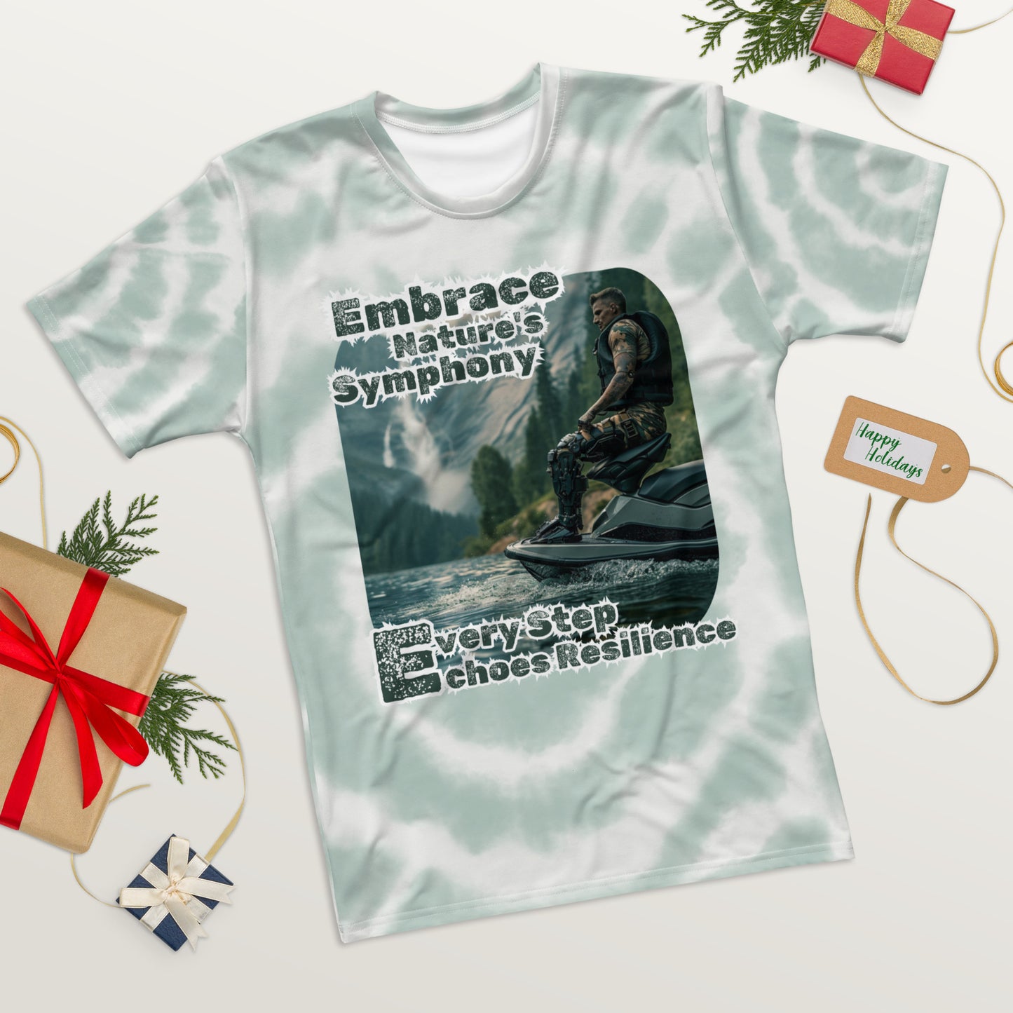Embrace Nature on Prosthetics Men's t-shirt