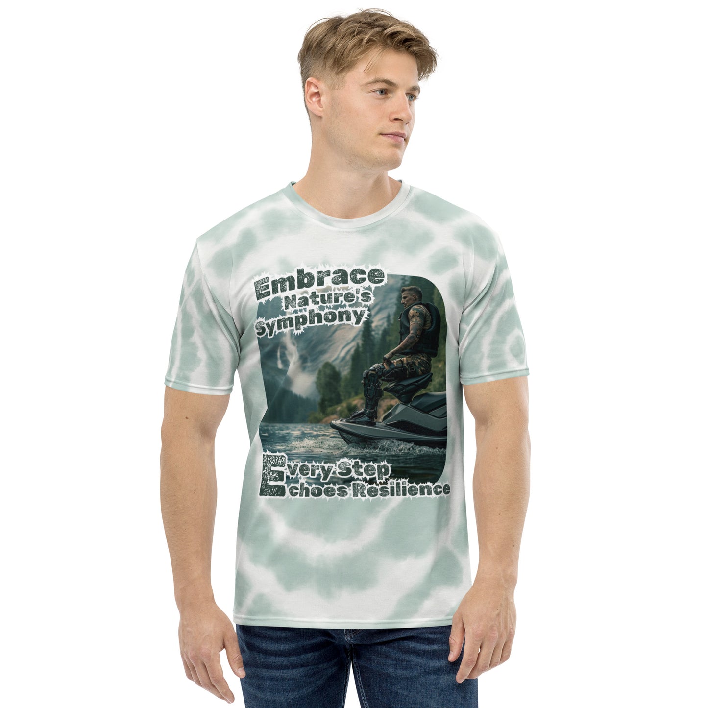 Embrace Nature on Prosthetics Men's t-shirt