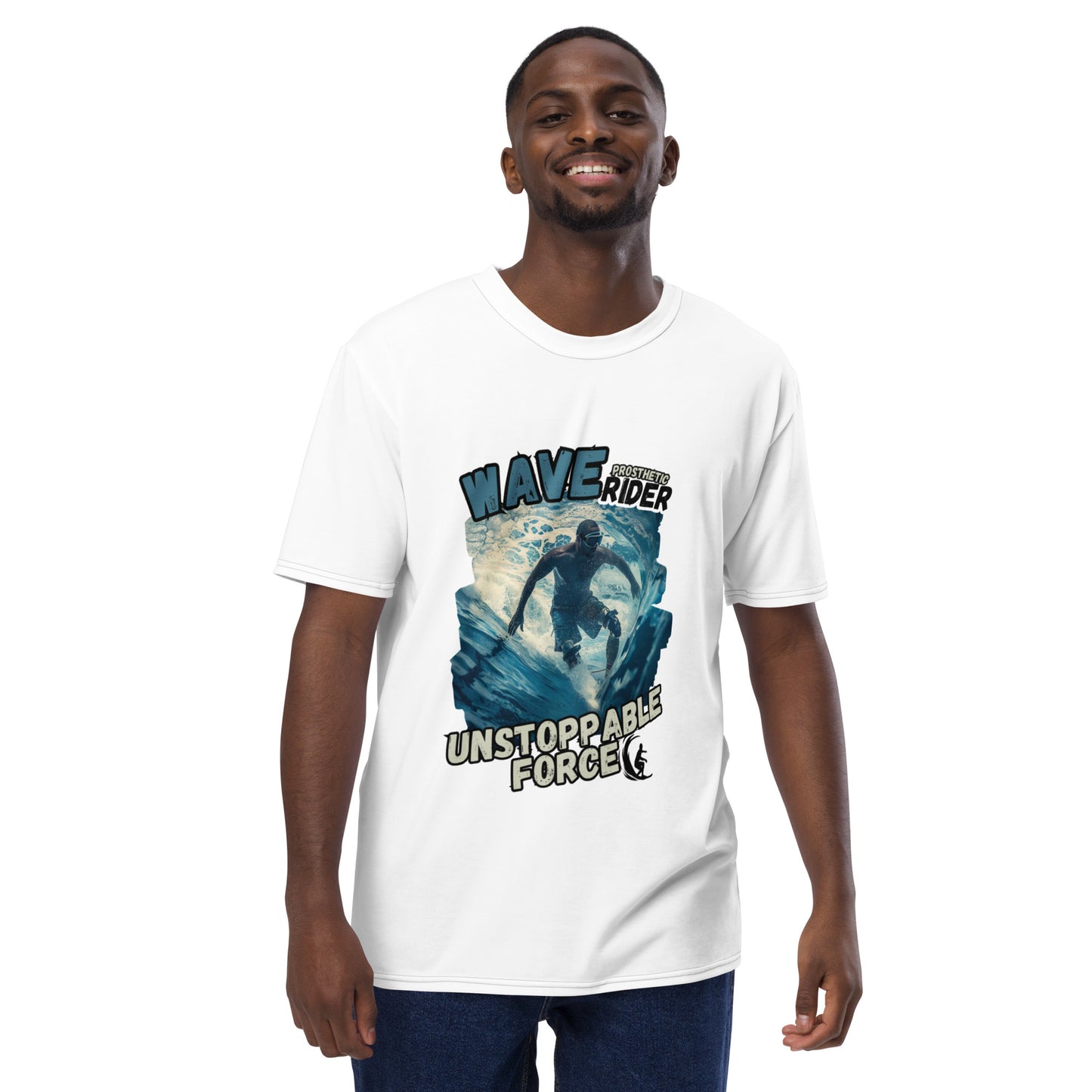 Wave Prosthetic Rider Men's t-shirt