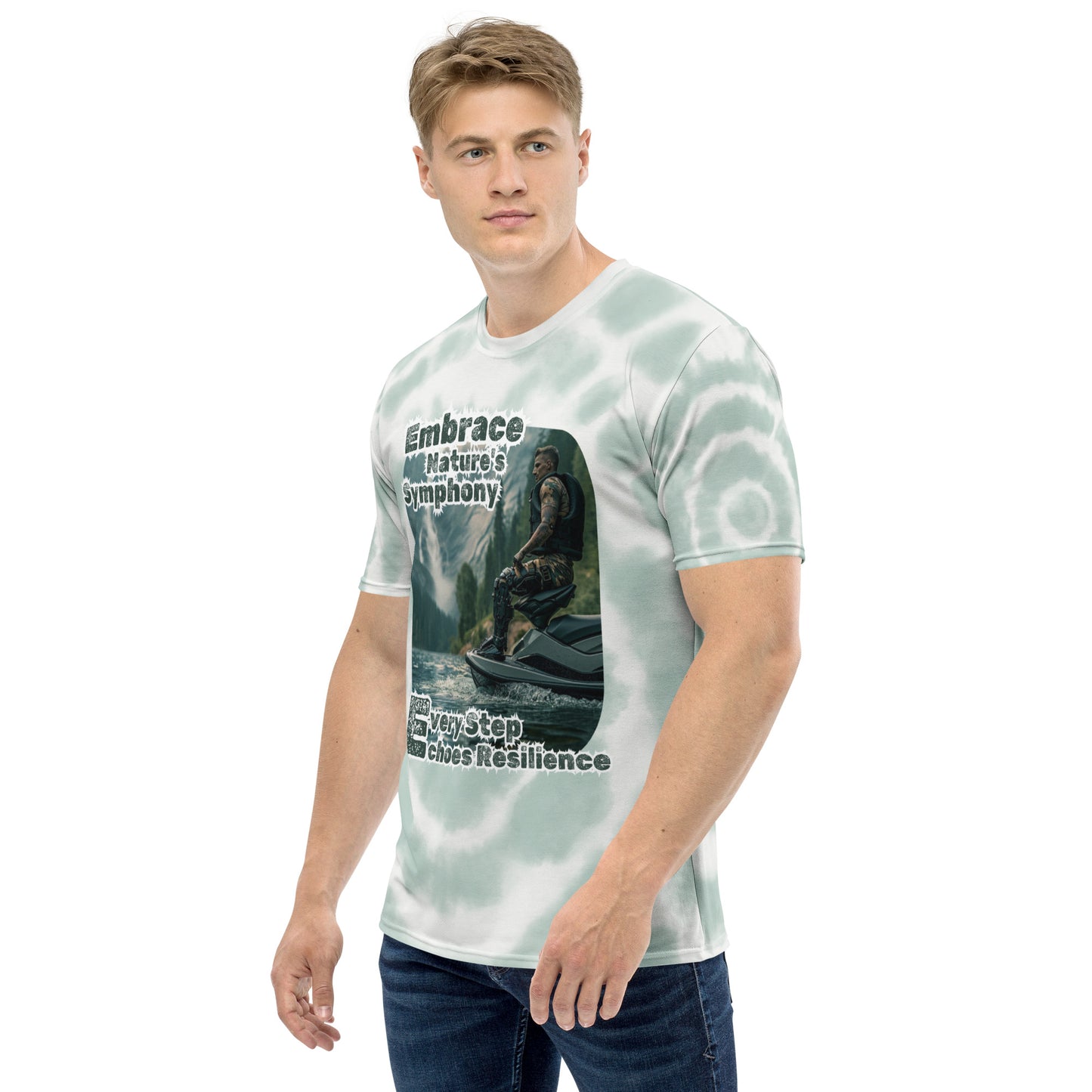 Embrace Nature on Prosthetics Men's t-shirt