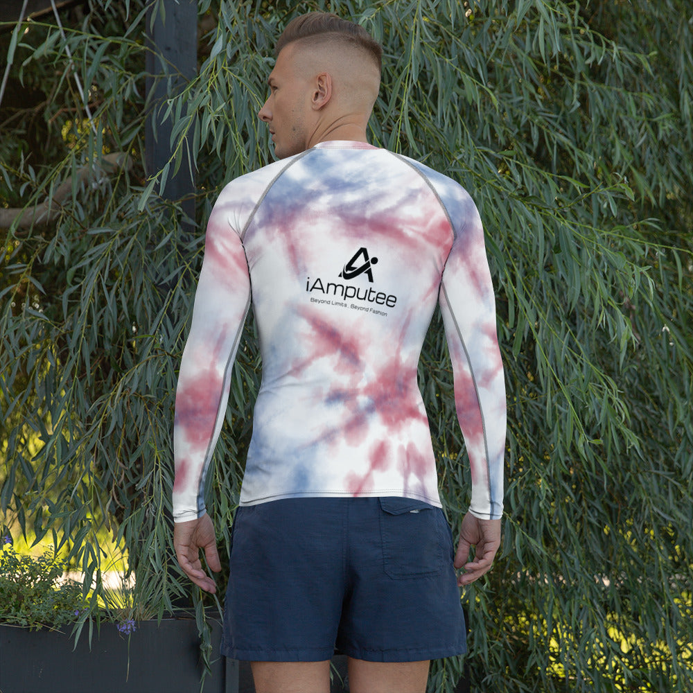 Prosthetic Ridding Waves Men's Rash Guard