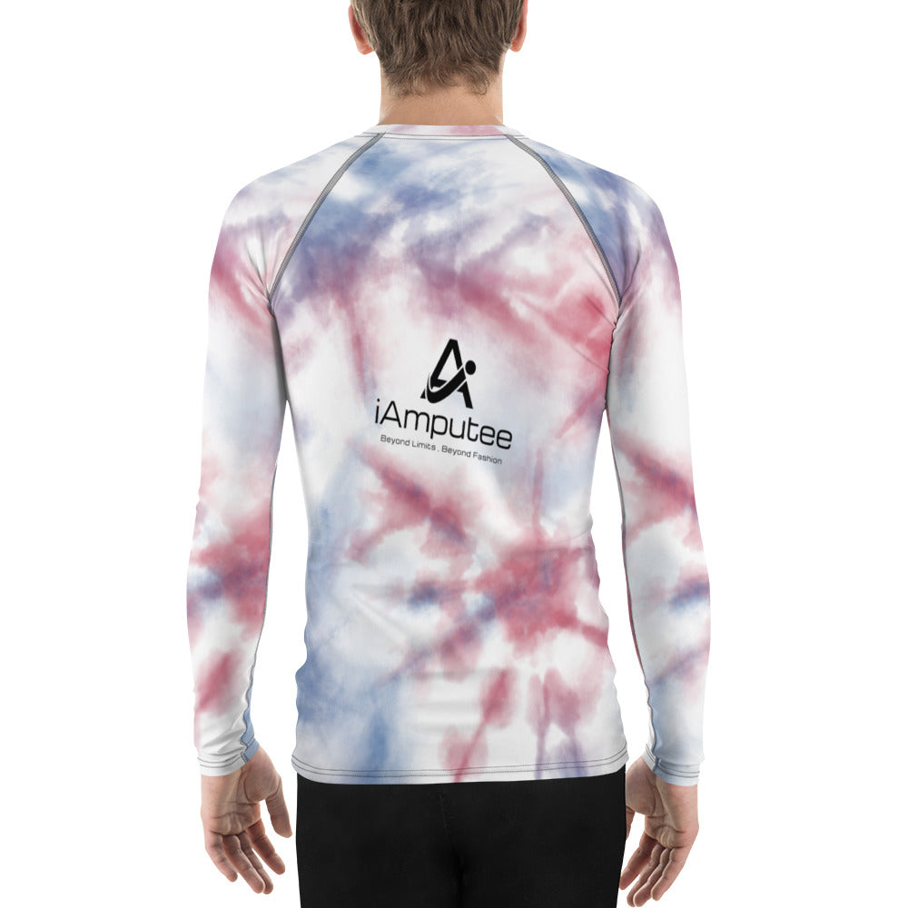 Prosthetic Ridding Waves Men's Rash Guard
