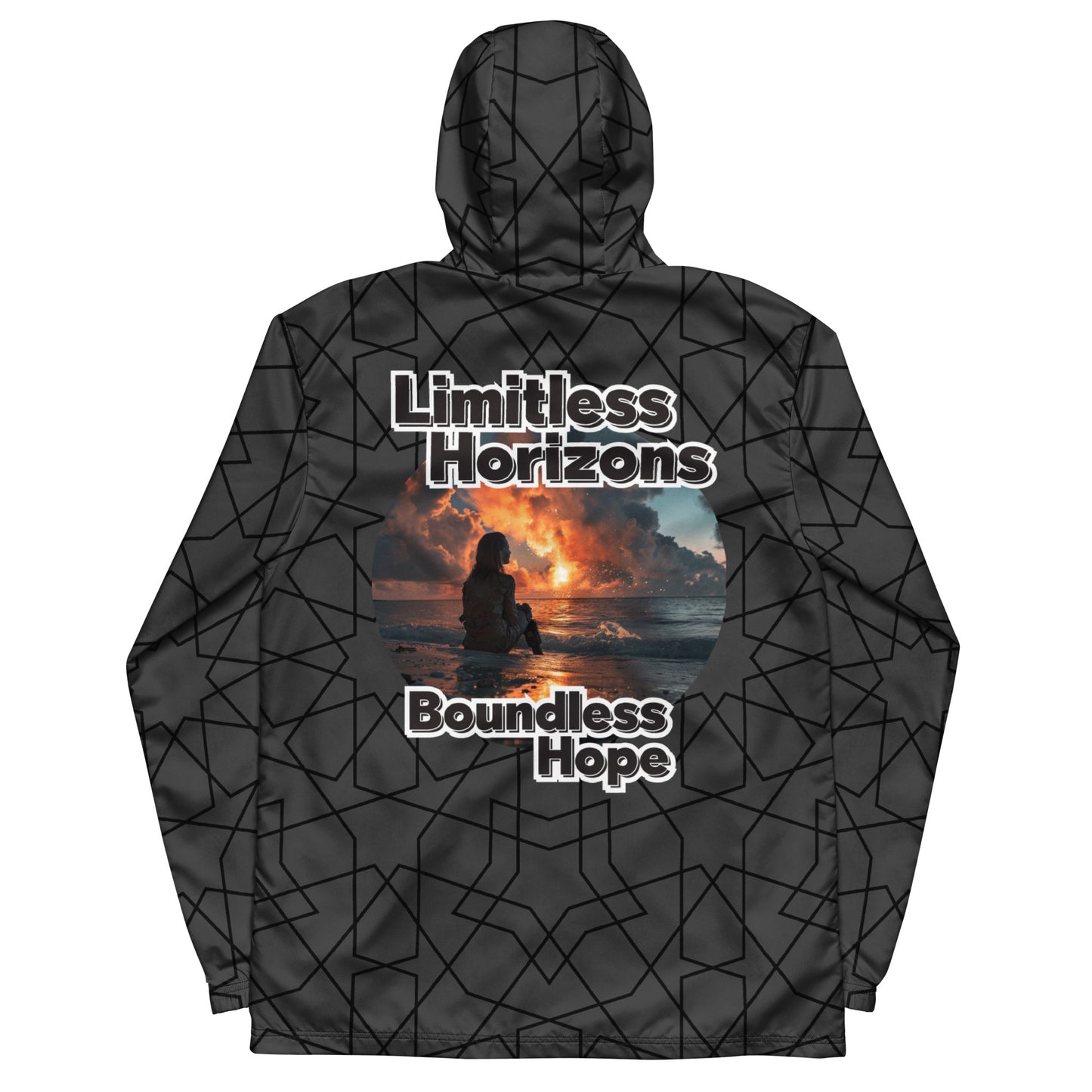 Limitless Horizons Men’s windbreaker