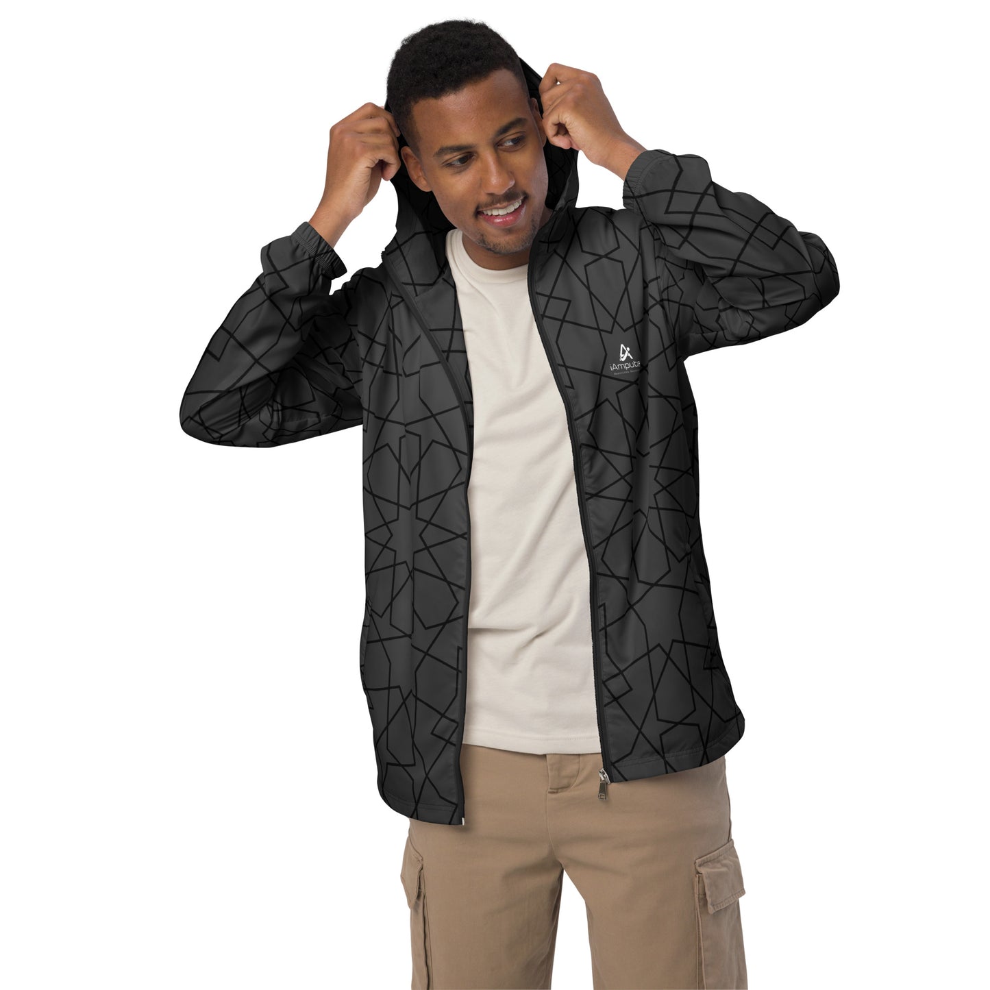 Limitless Horizons Men’s windbreaker