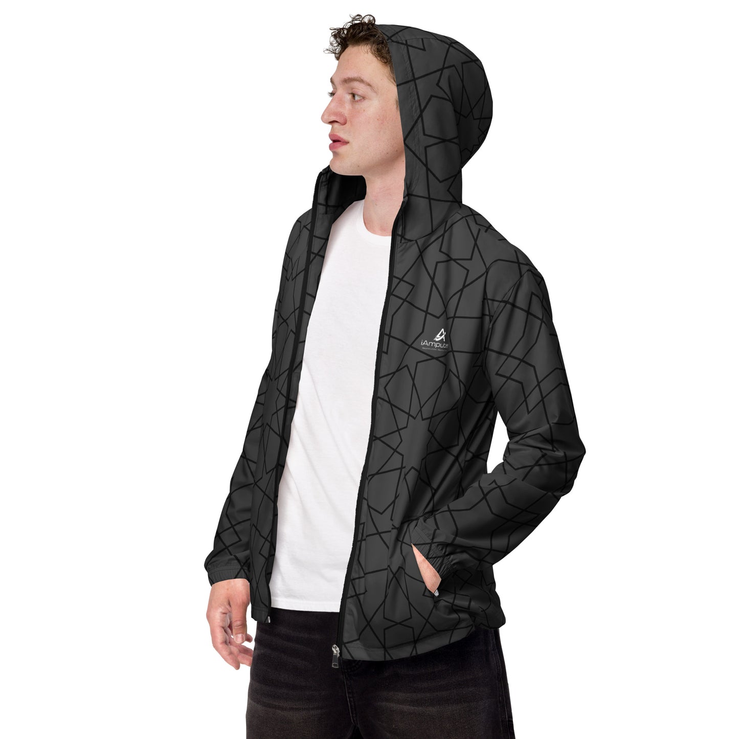Limitless Horizons Men’s windbreaker