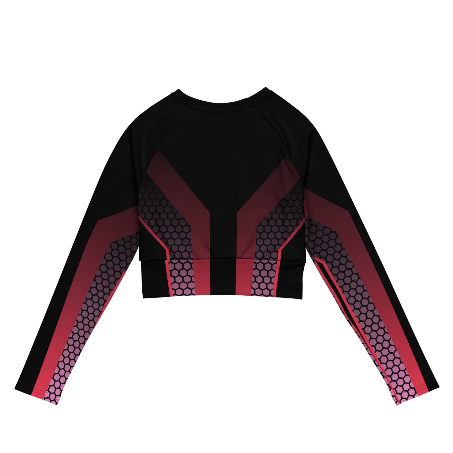 iAmputee long-sleeve crop top