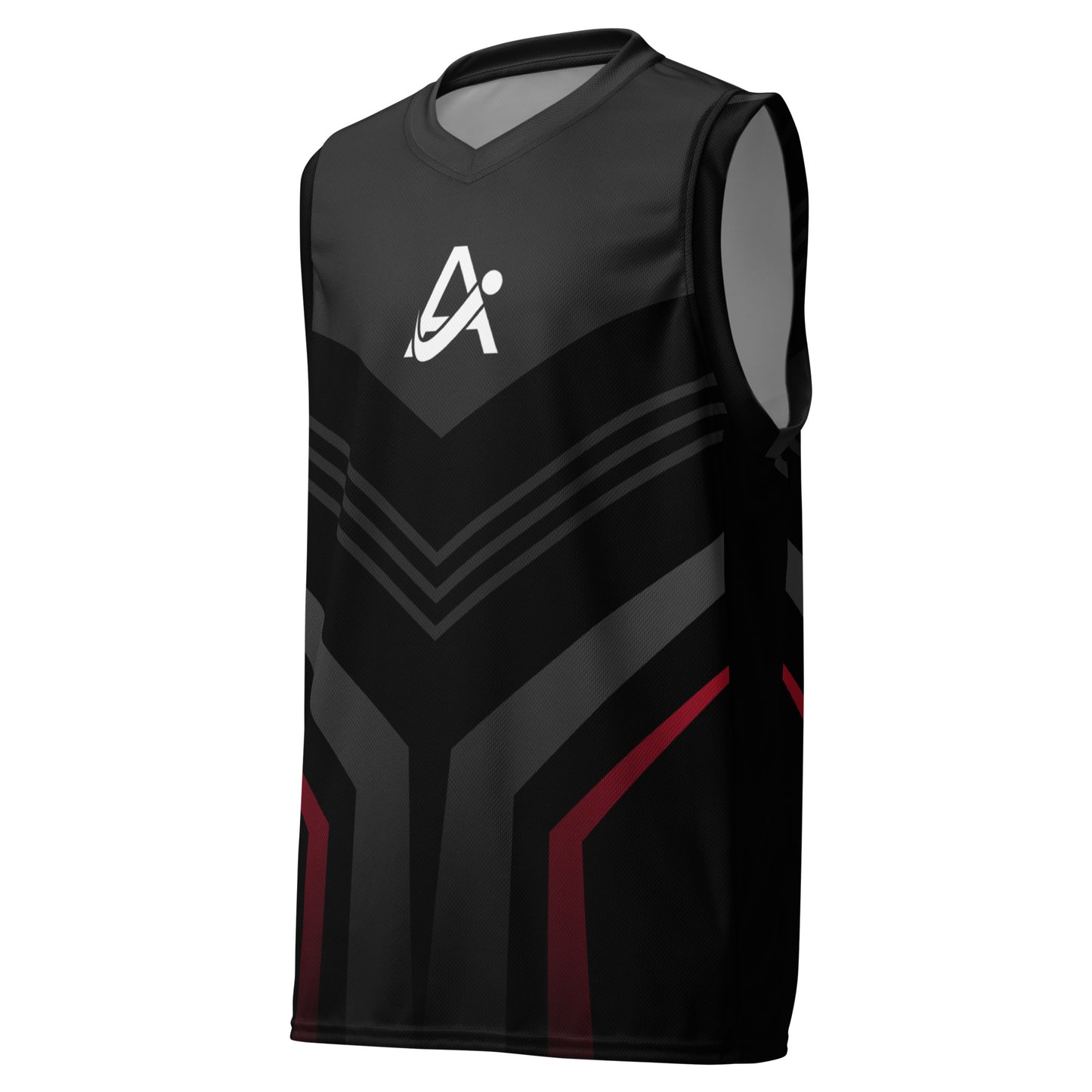 iAmputee Black basketball jersey