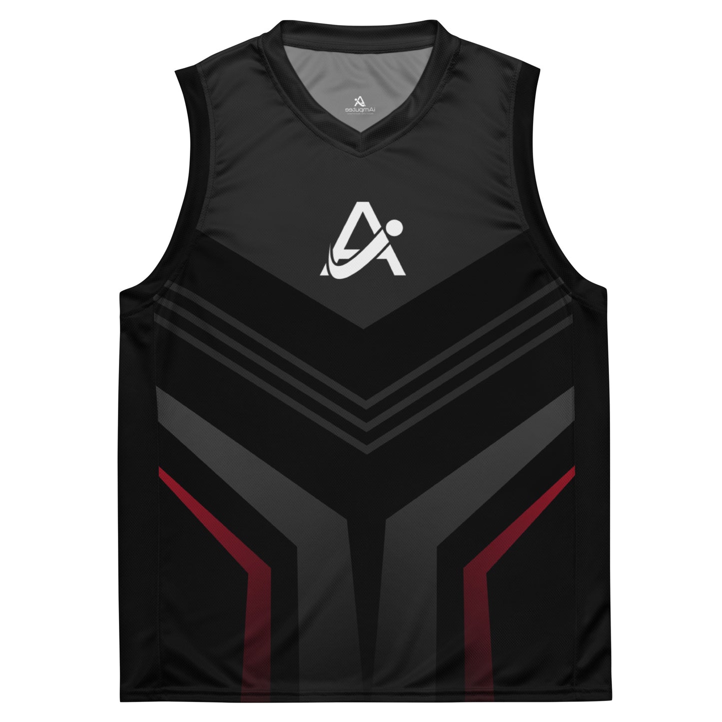 iAmputee Black basketball jersey