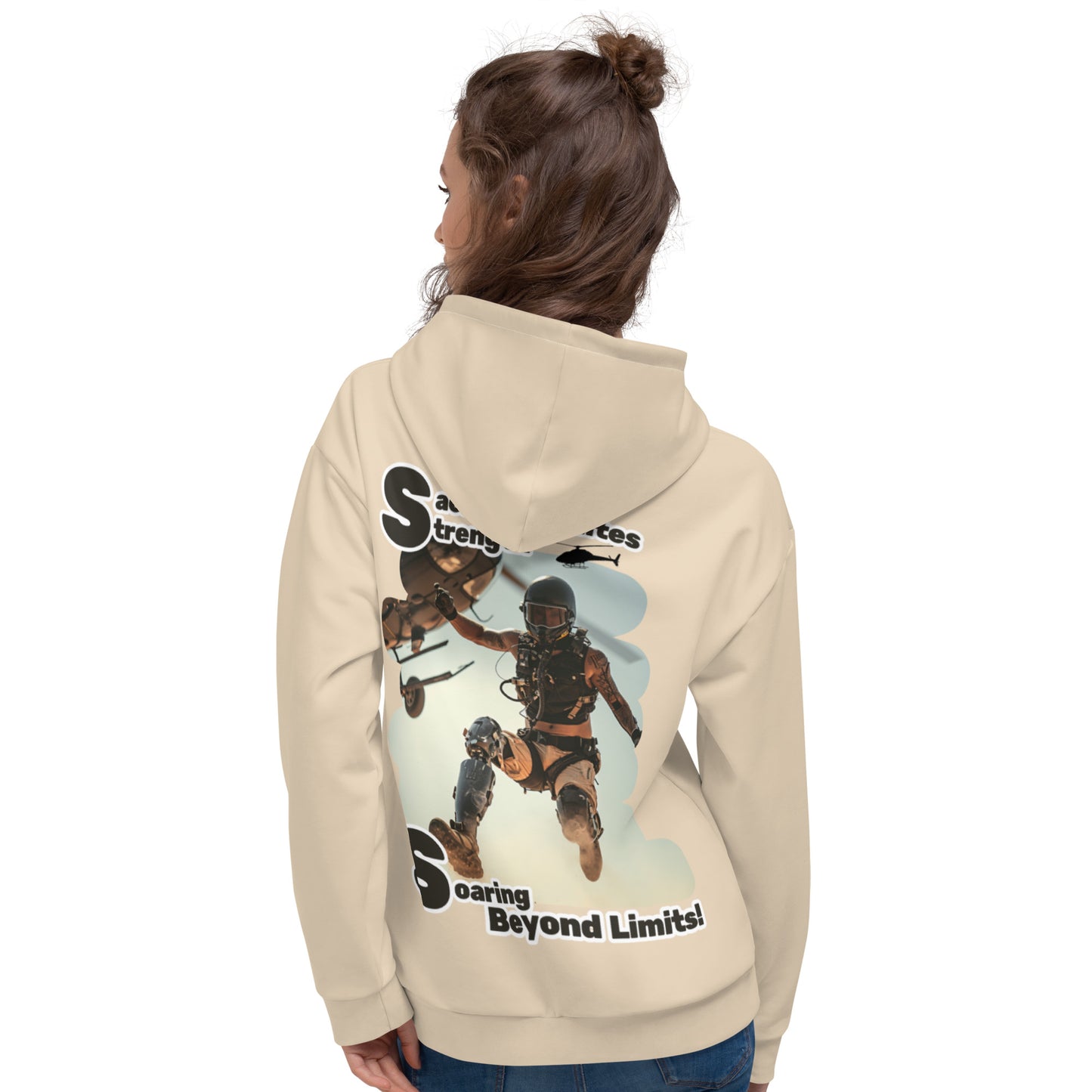 Helicopter Jump Unisex Hoodie