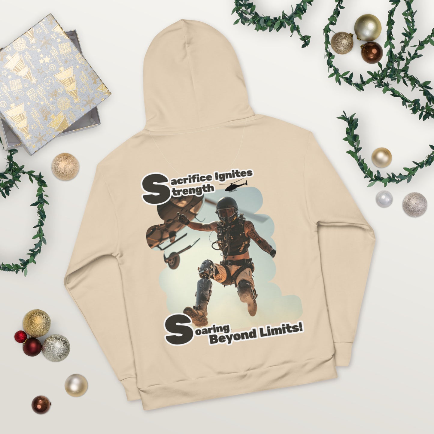 Helicopter Jump Unisex Hoodie