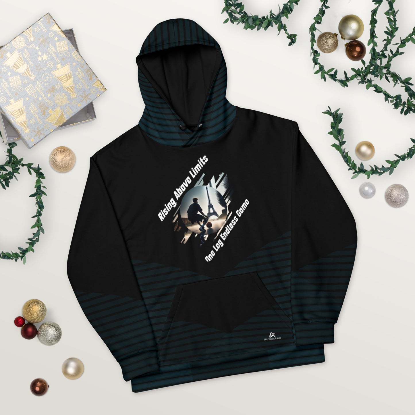 Prosthetic Basket on the Street Unisex Hoodie