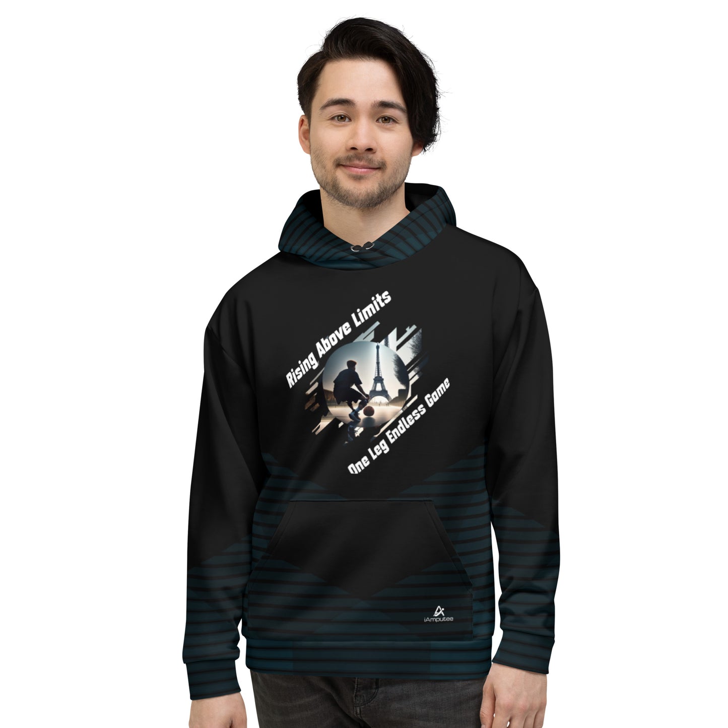 Prosthetic Basket on the Street Unisex Hoodie