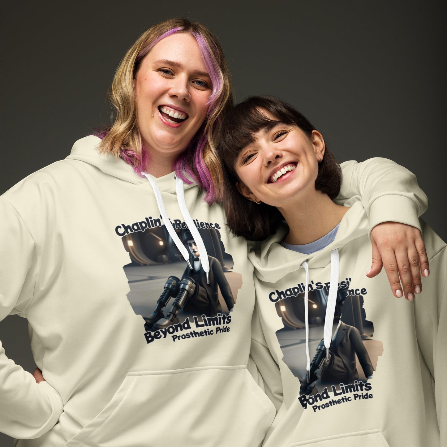 Prosthetics Chaplin Unisex Hoodie