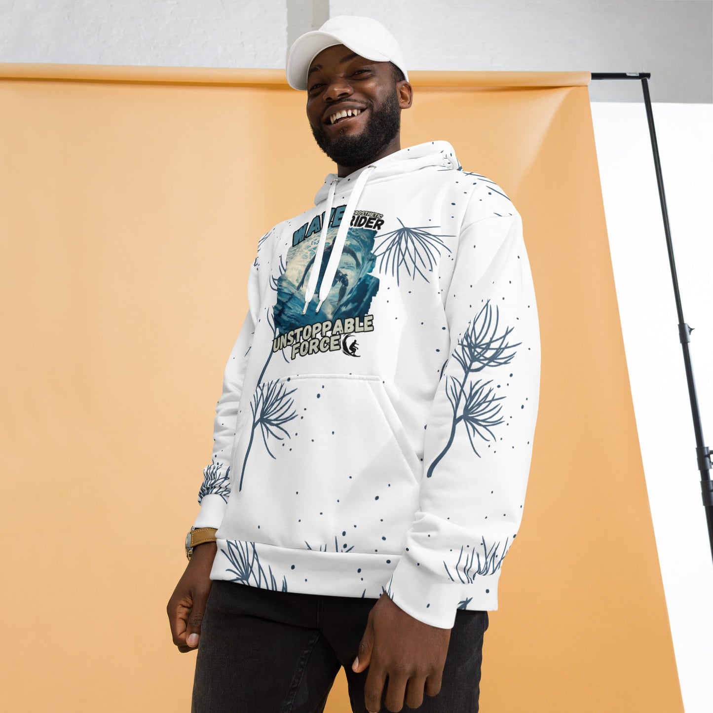 Wave Prosthetic Rider Unisex Hoodie
