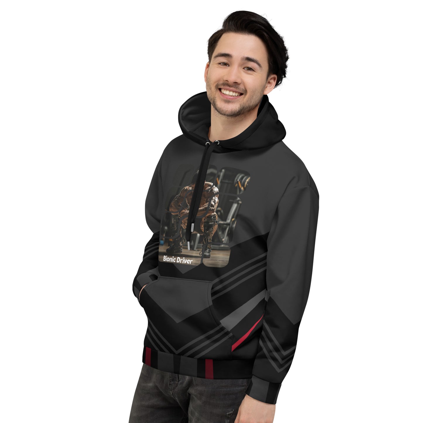 Sudadera con capucha unisex Bionic Driver
