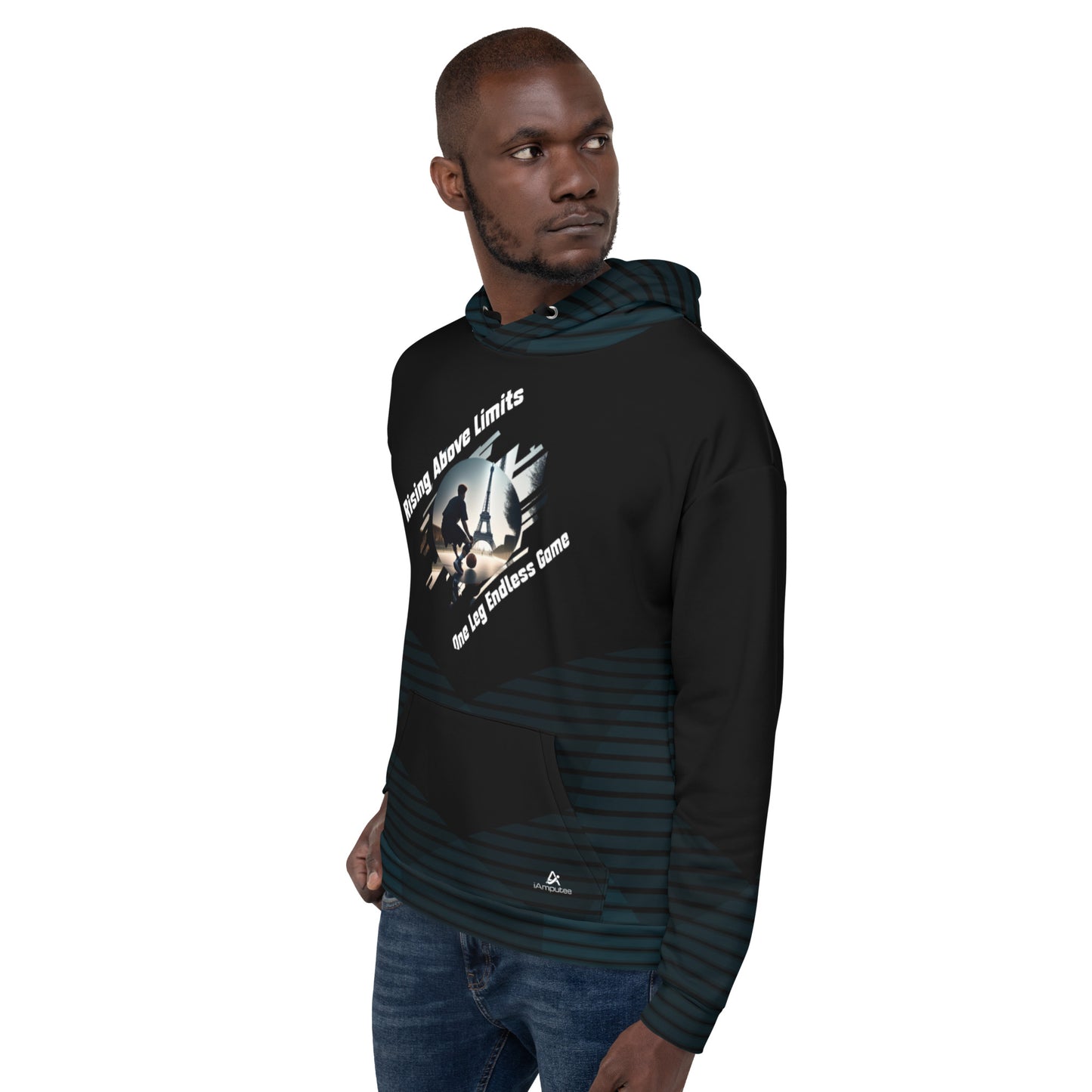 Prosthetic Basket on the Street Unisex Hoodie