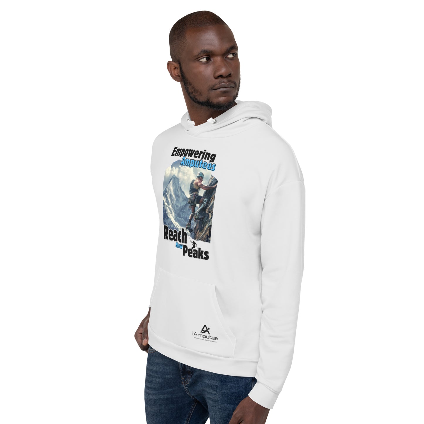 Amputee Climbing Power Unisex Hoodie