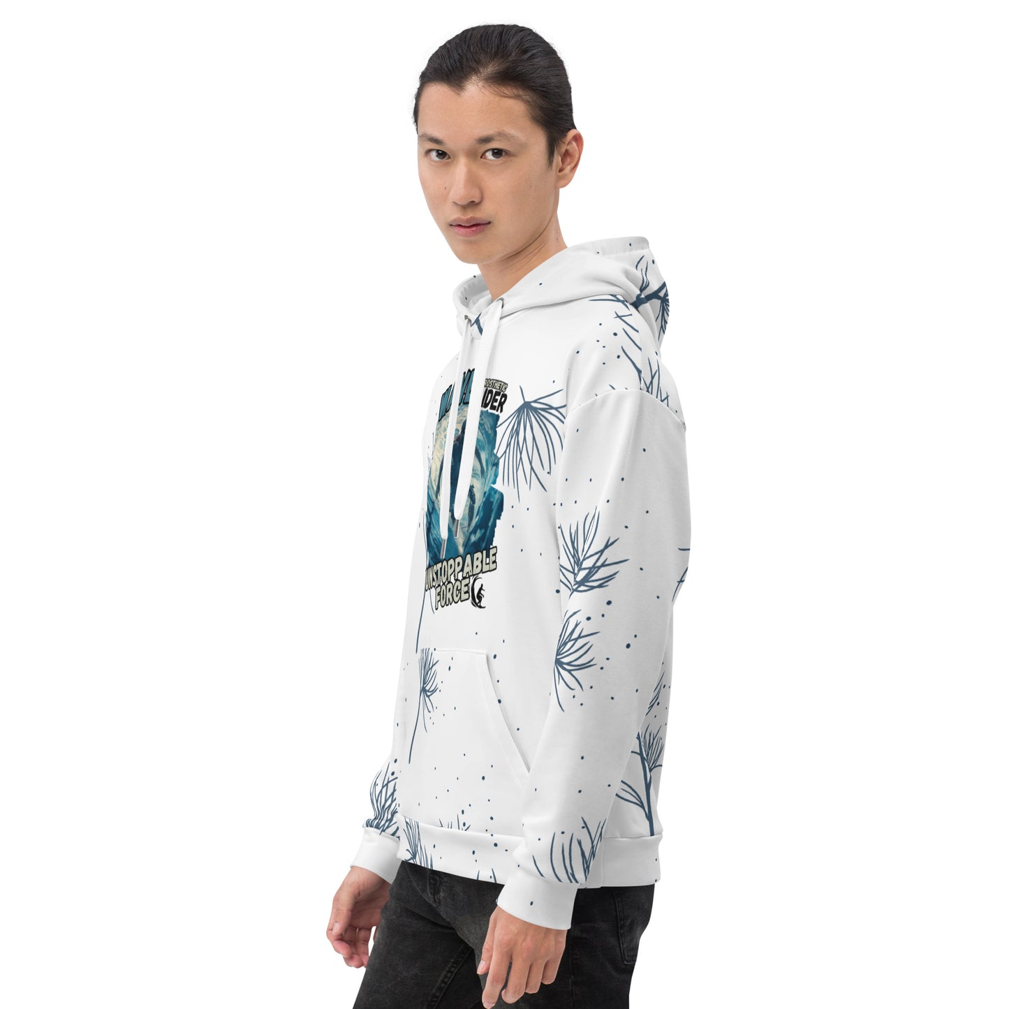 Wave Prosthetic Rider Unisex Hoodie