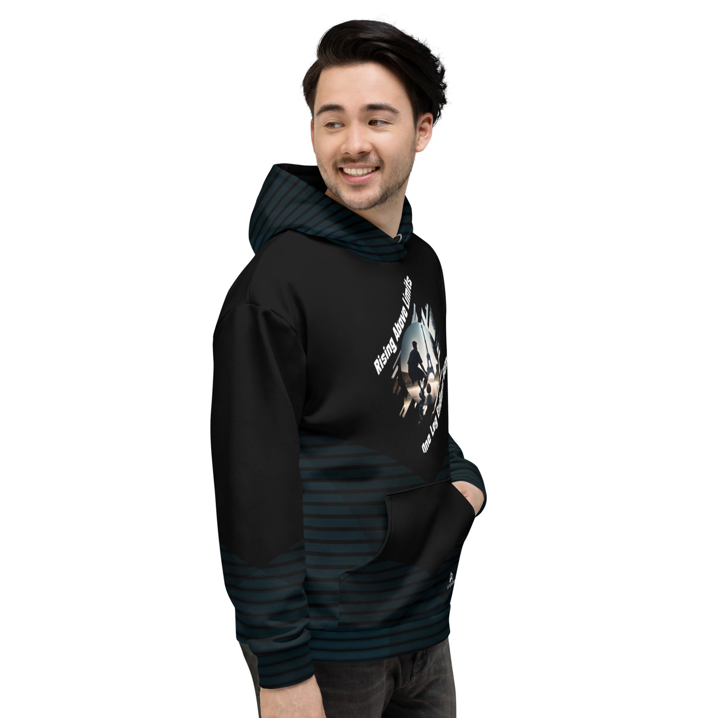 Prosthetic Basket on the Street Unisex Hoodie