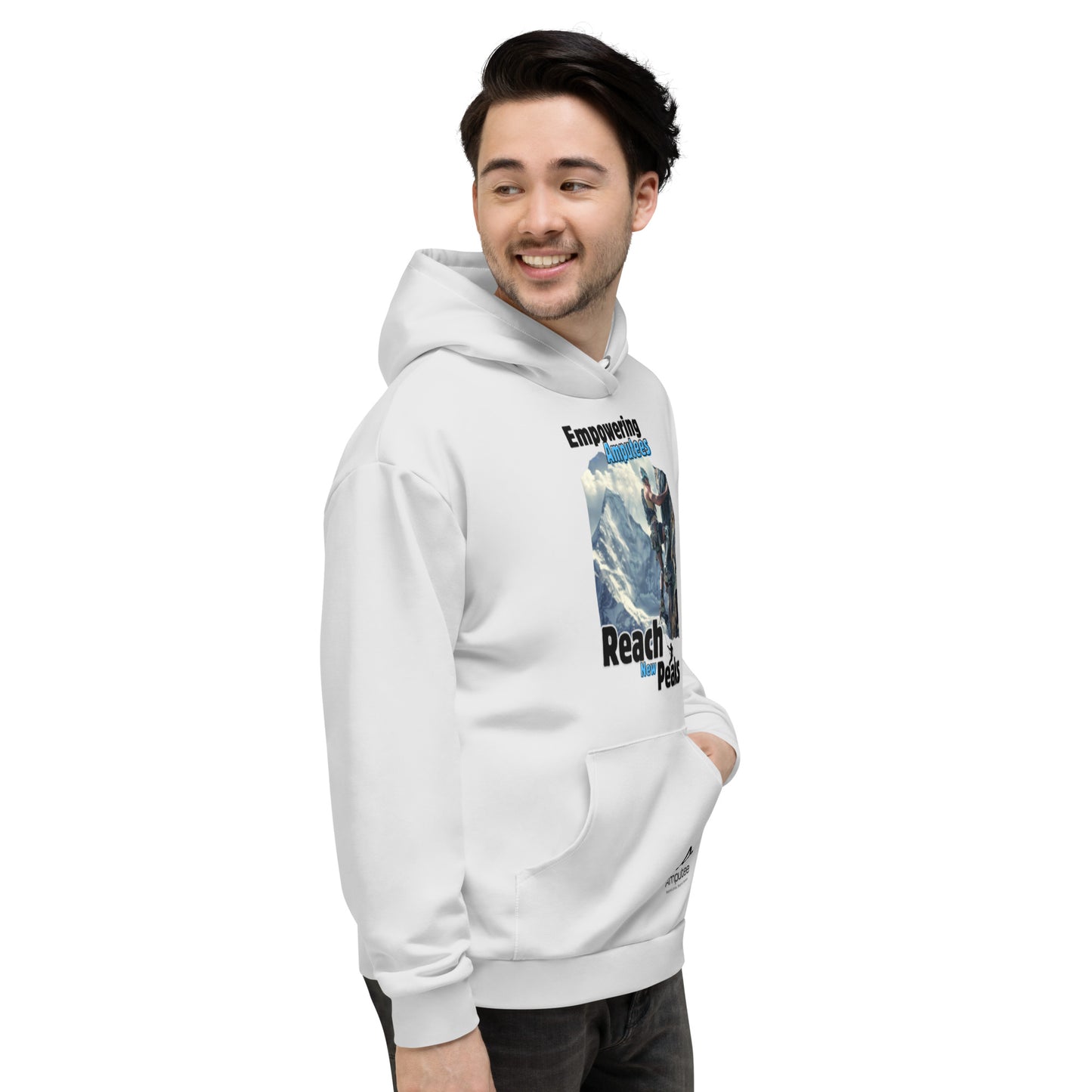 Amputee Climbing Power Unisex Hoodie