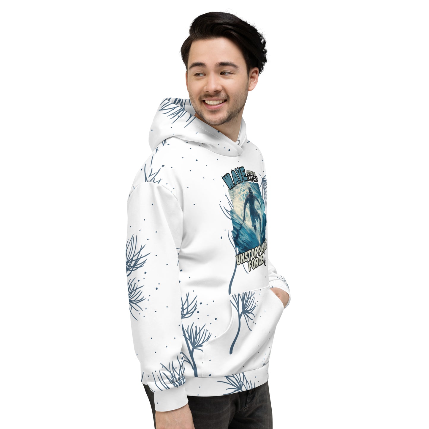Wave Prosthetic Rider Unisex Hoodie