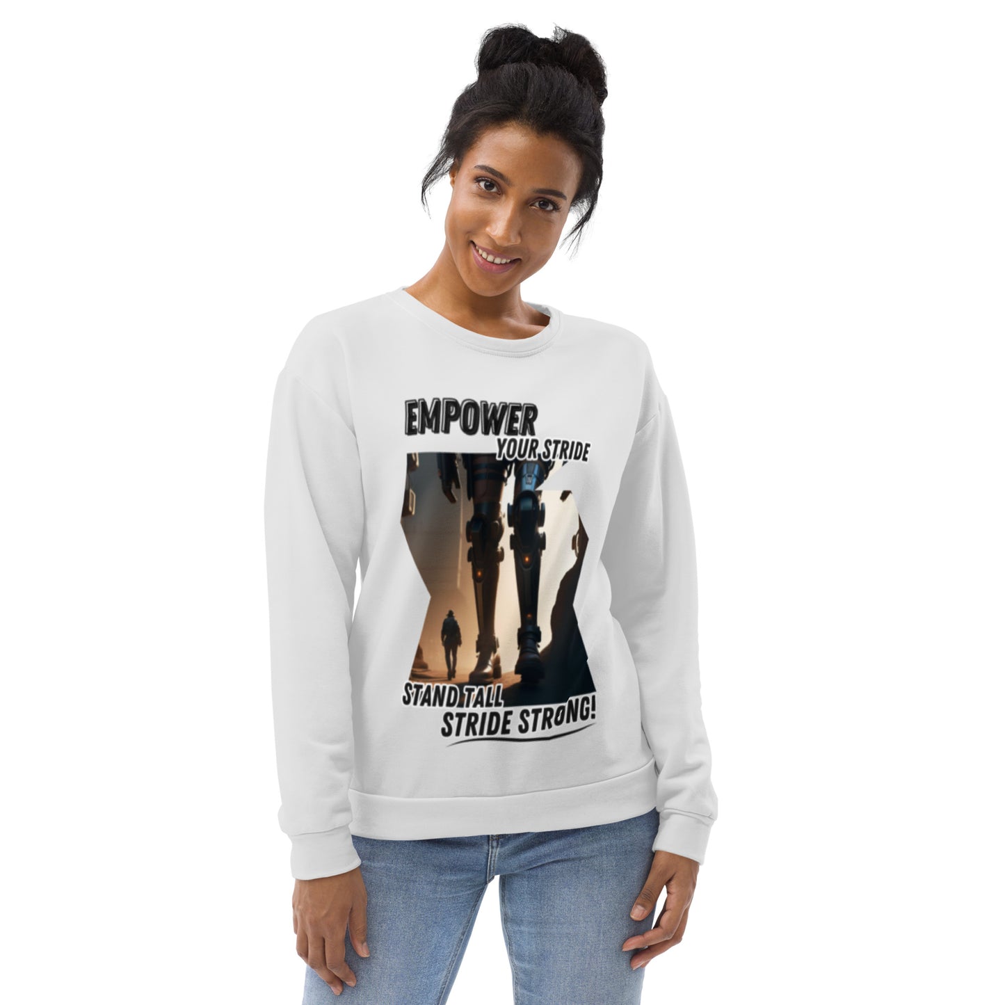Empower your Stride Unisex Sweatshirt