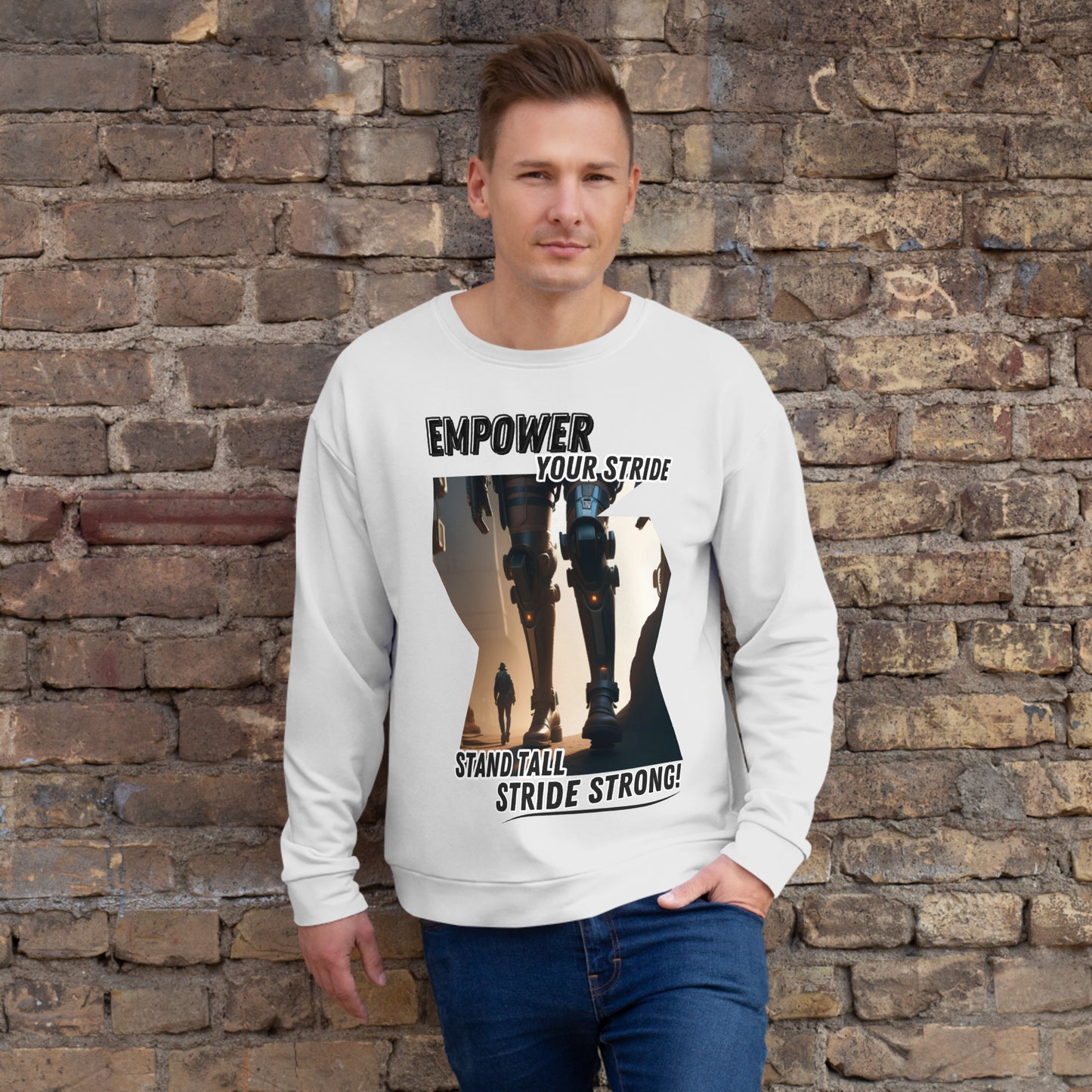 Empower your Stride Unisex Sweatshirt