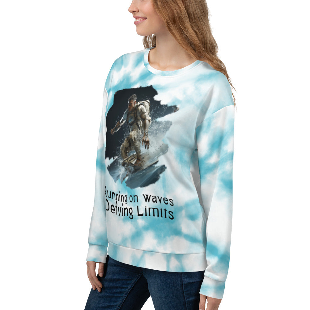Running on Waves Unisex Sweatshirt