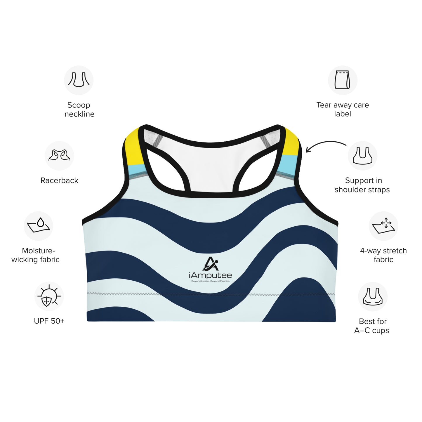 iAmputee Sports bra