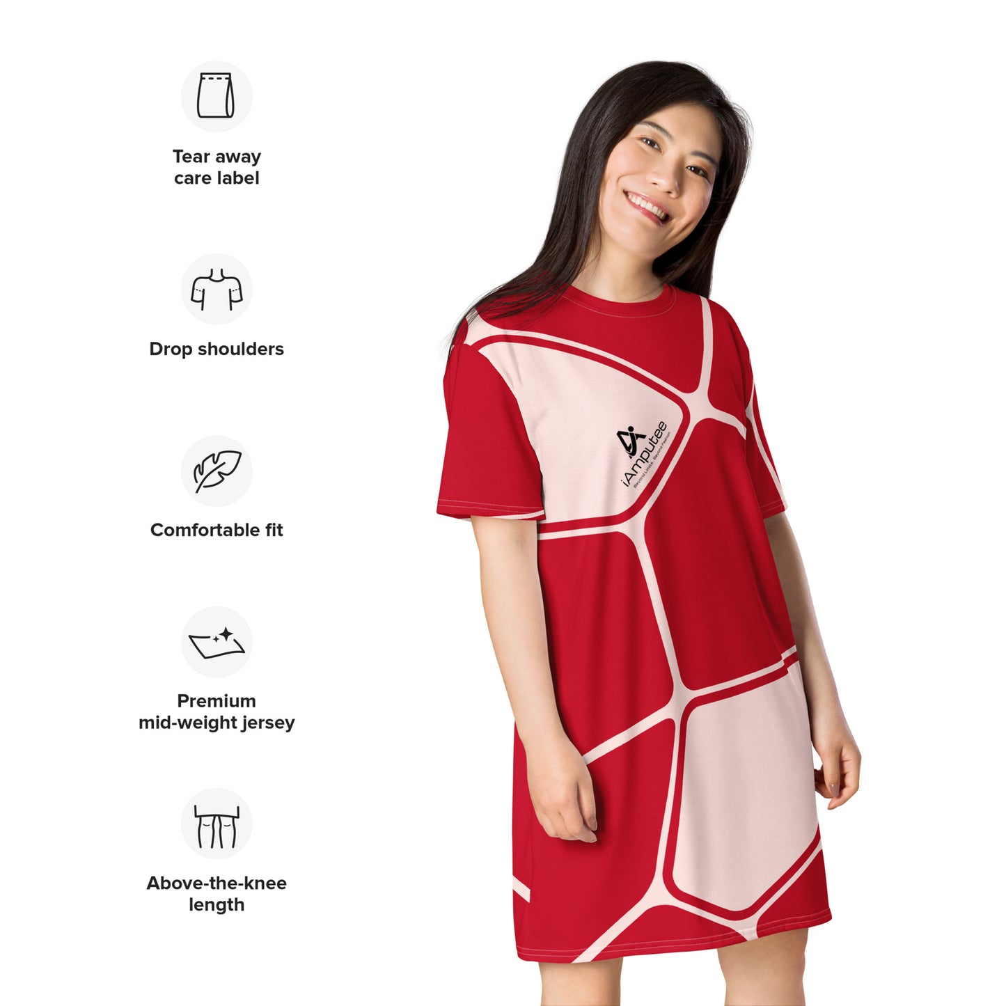 iAmputee T-shirt dress