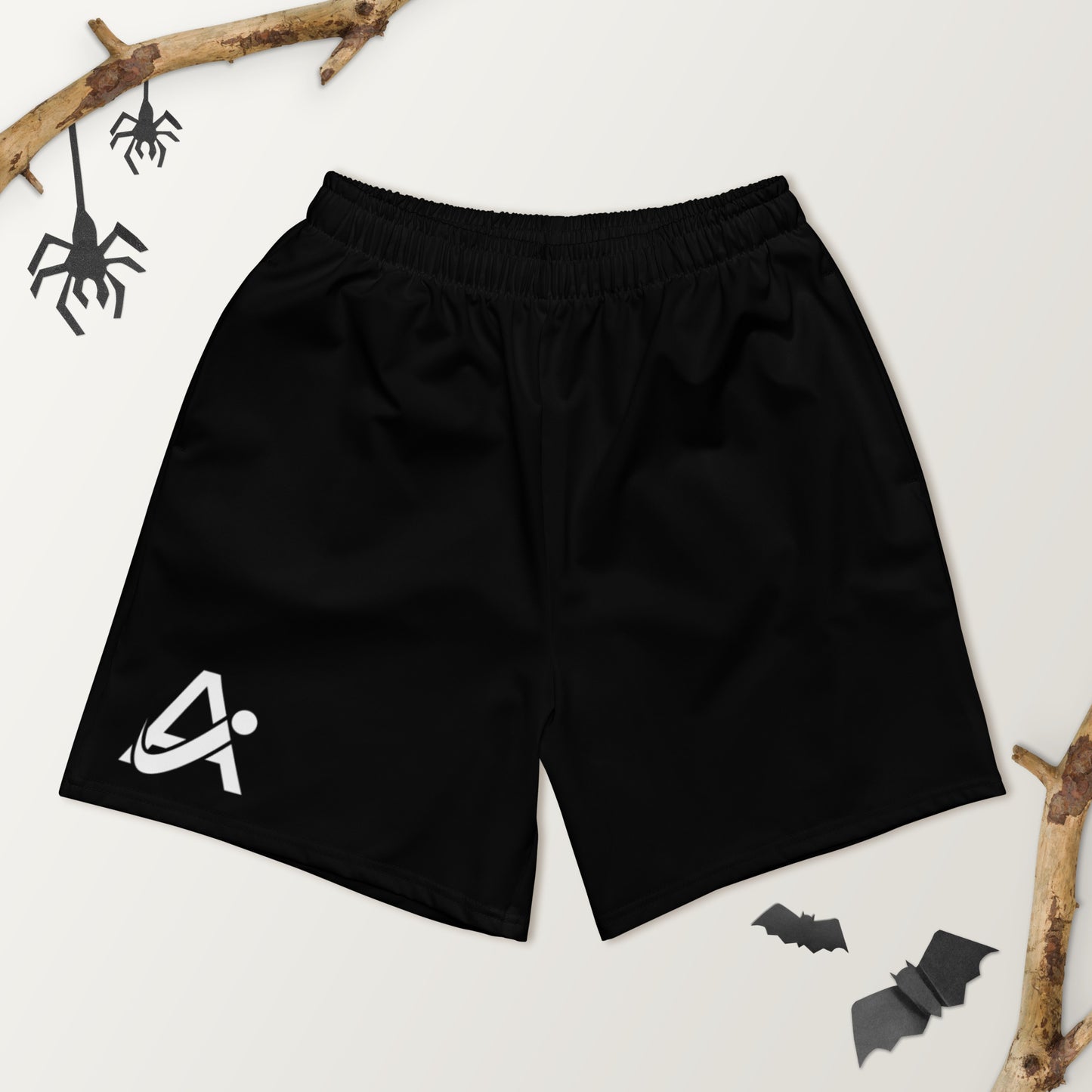 iAmputee Sports Black Unisex Athletic Long Shorts