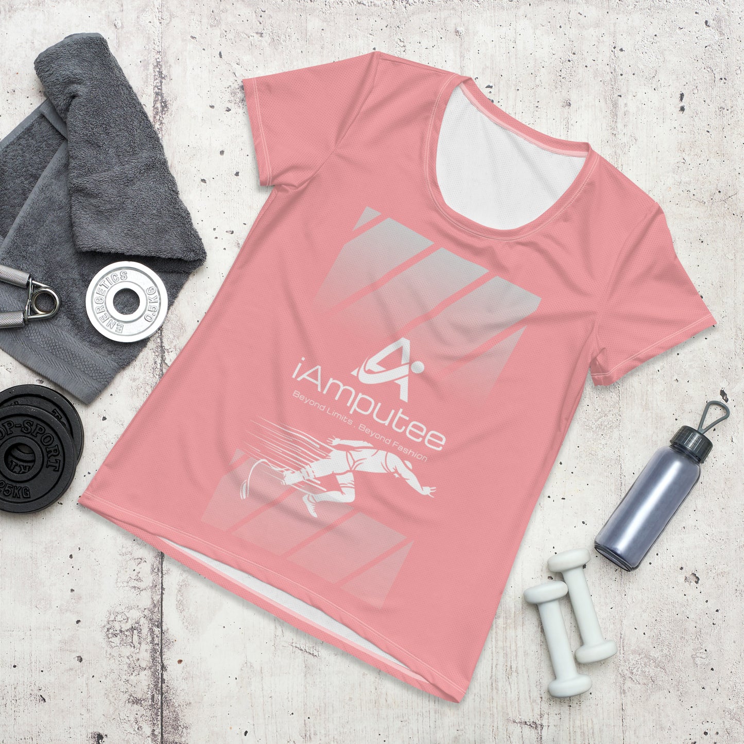 iAmputee Women's Athletic T-shirt