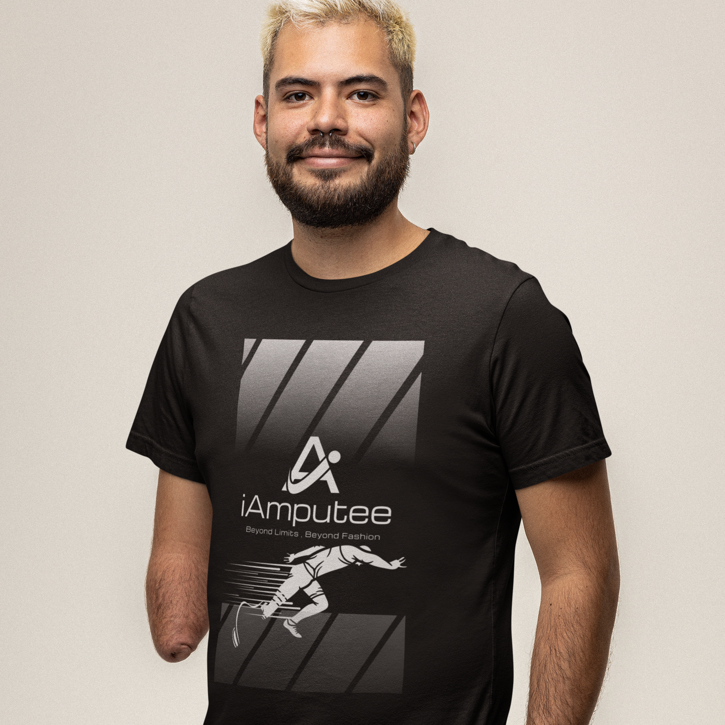 Camiseta deportiva iAmputee para hombre