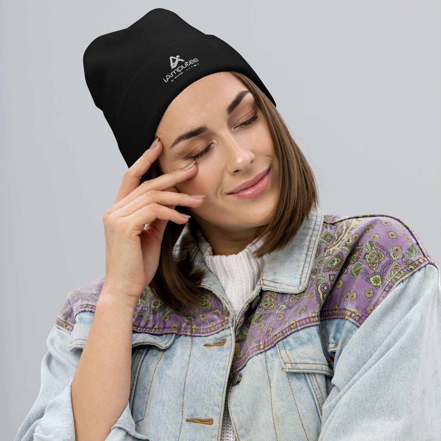 Gorro bordado iAmputee