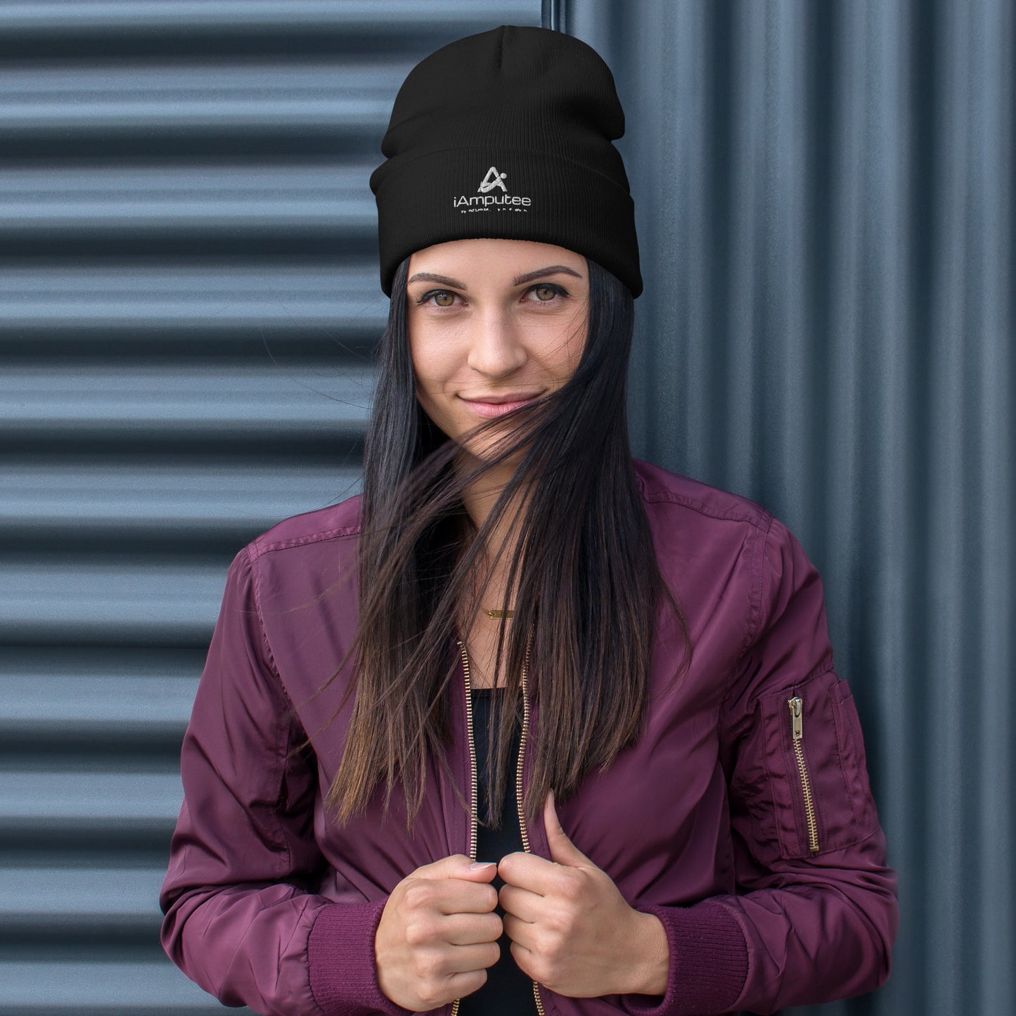 Gorro bordado iAmputee