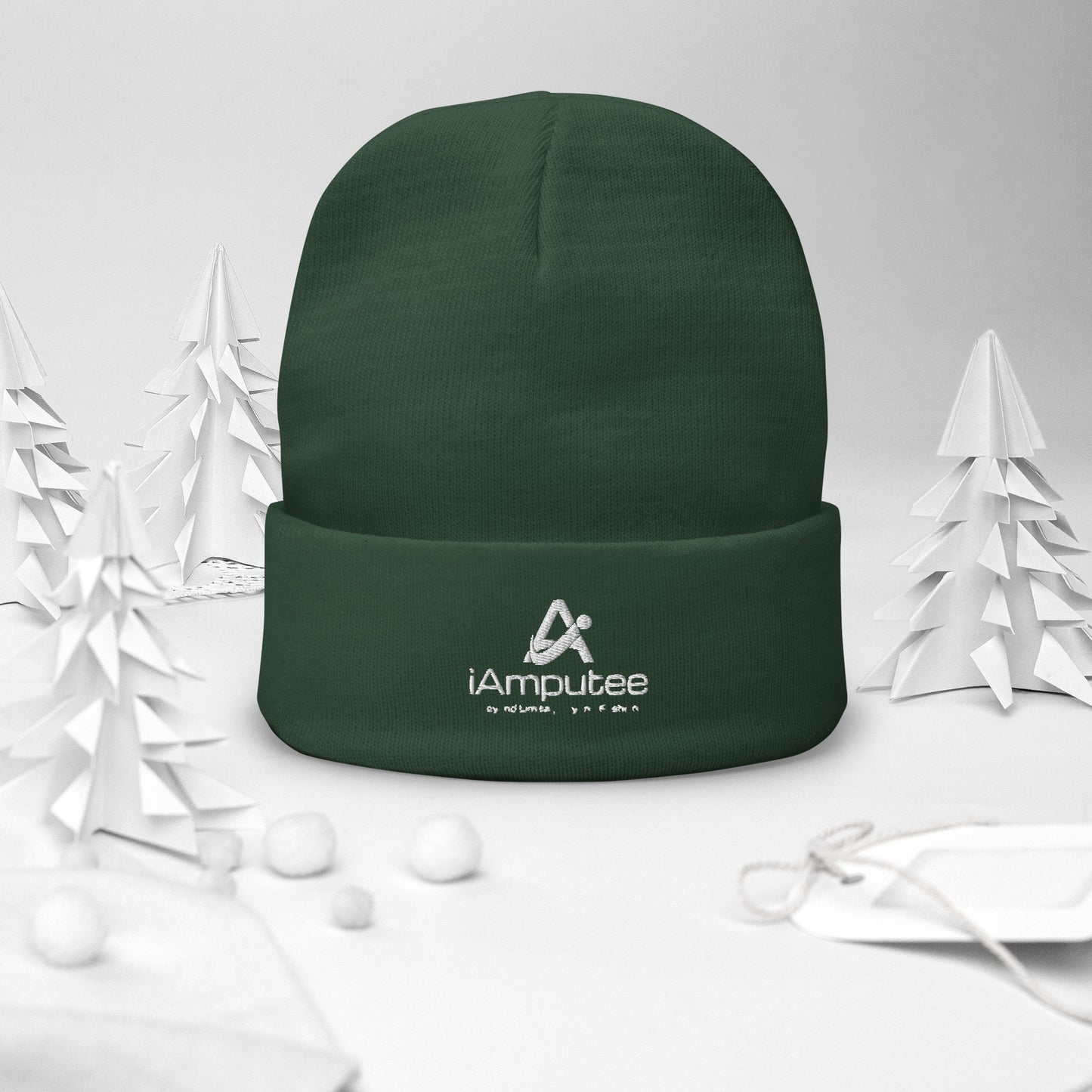 Gorro bordado iAmputee