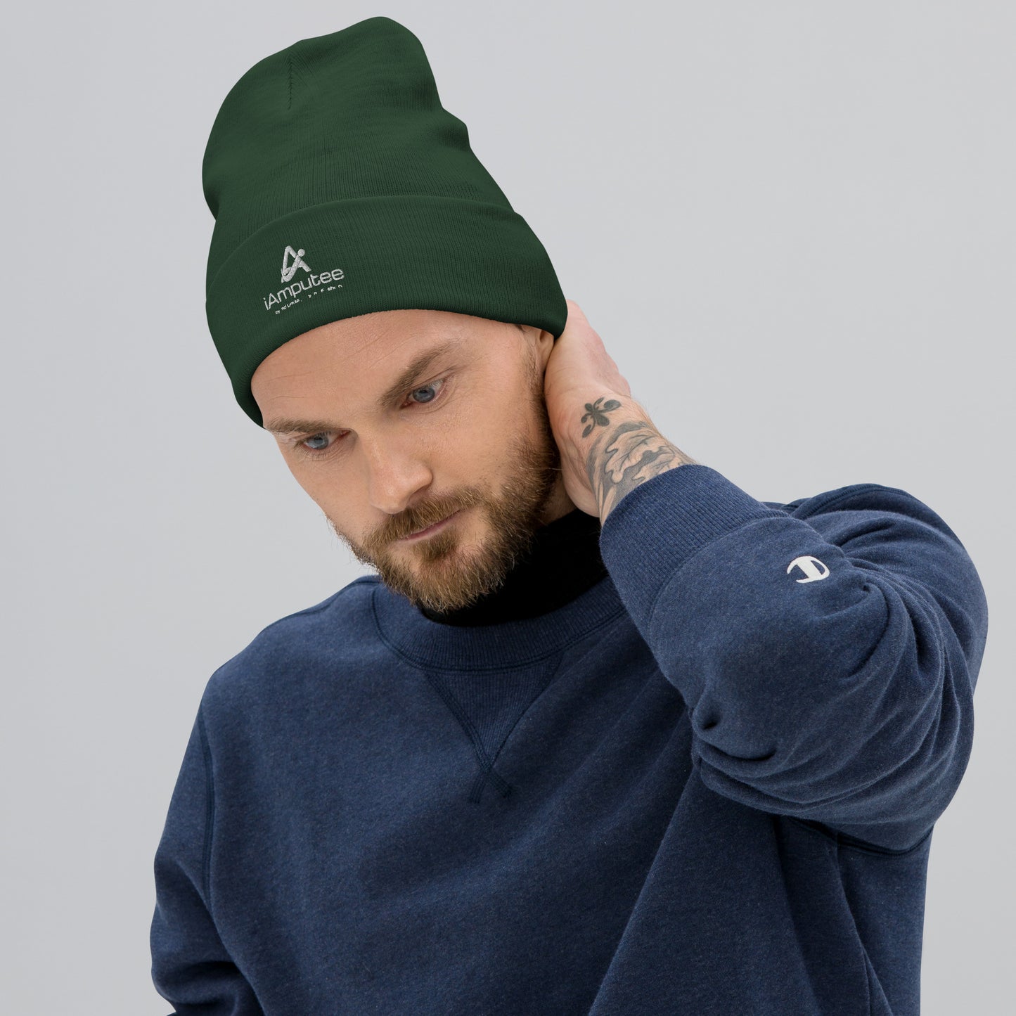 Gorro bordado iAmputee