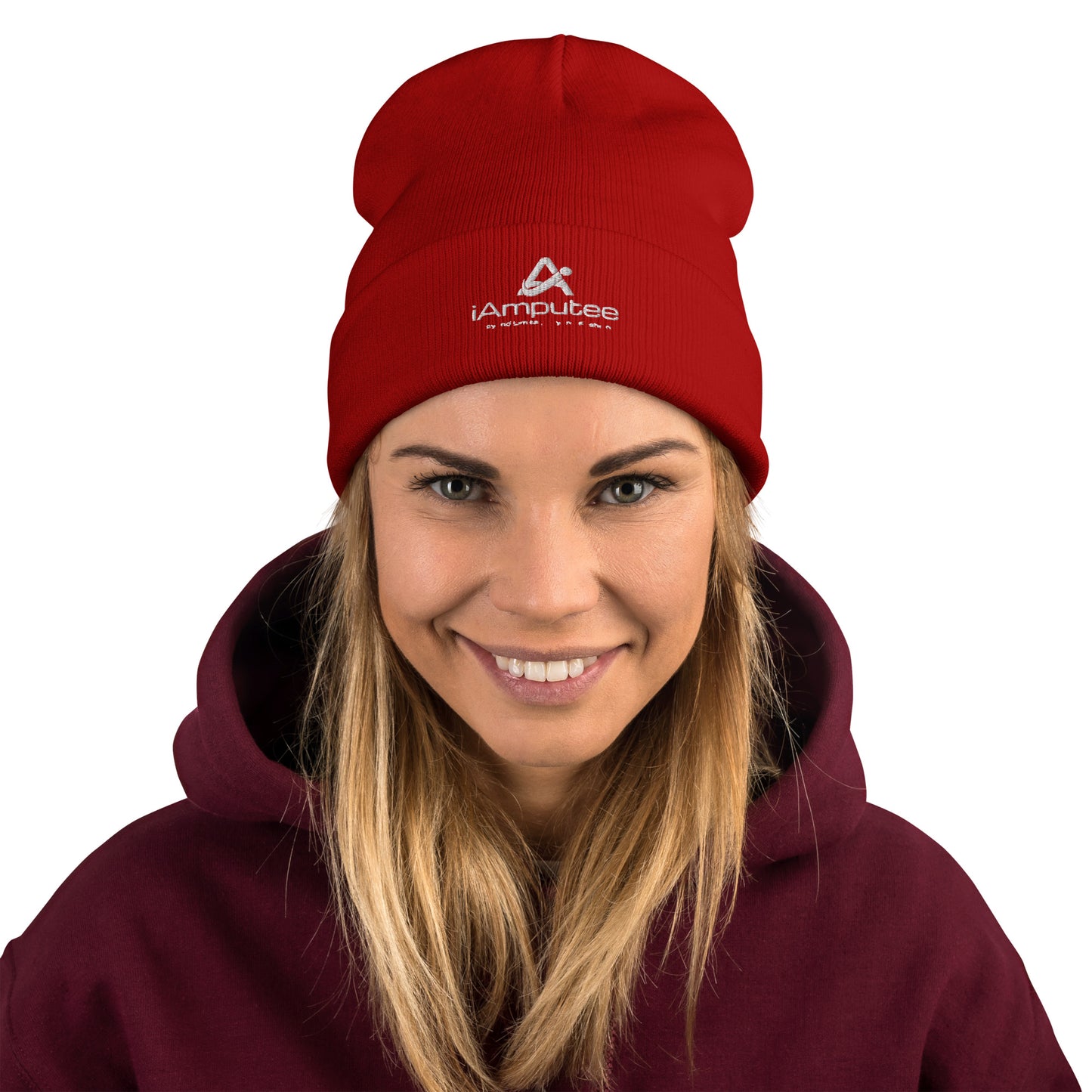 Gorro bordado iAmputee