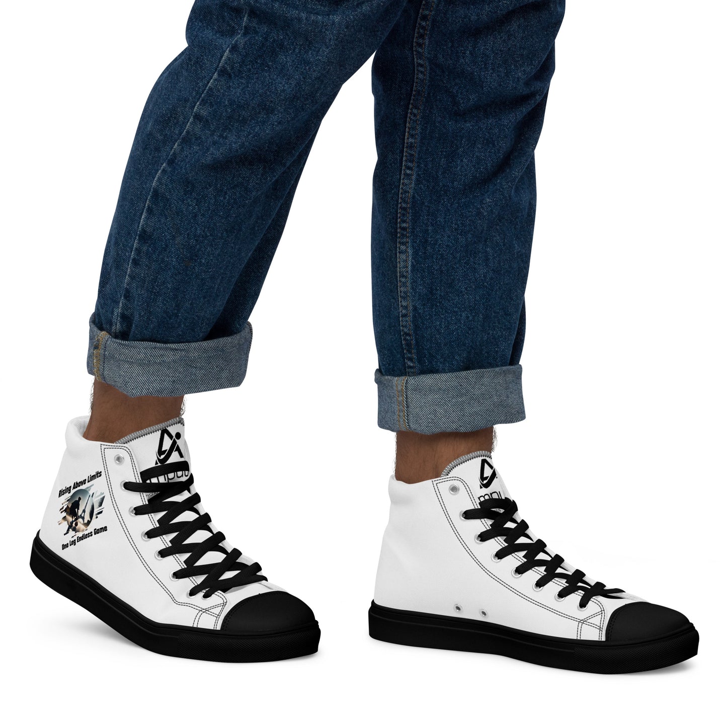 Basket in Paris Zapatillas altas de lona para hombre