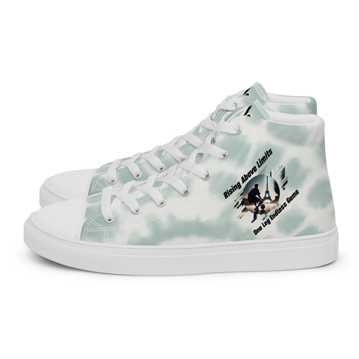 Basket in Paris Men’s high top canvas shoes