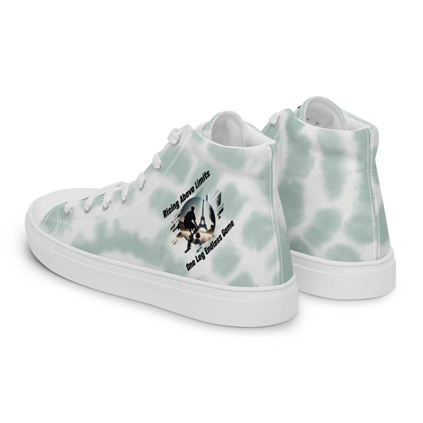 Basket in Paris Men’s high top canvas shoes
