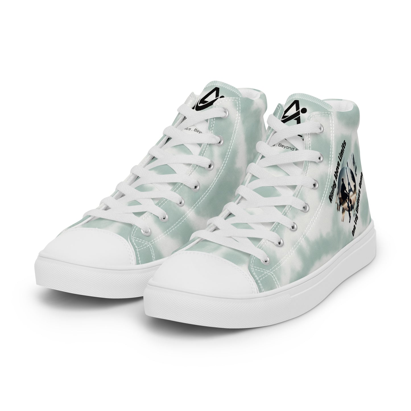 Basket in Paris Men’s high top canvas shoes